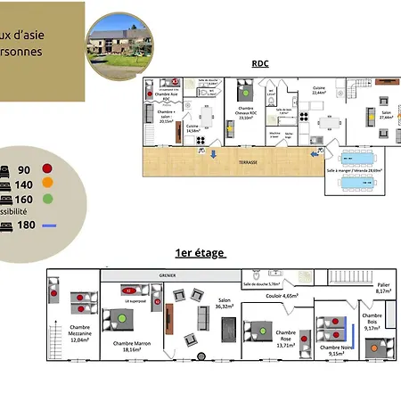 Chevaux D'asie 22pers Jacuzzi Billard Babyfoot *