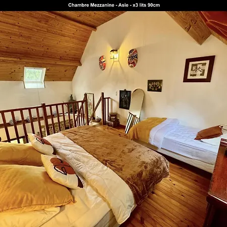 La Clef Decamp Chevaux D'asie 22 Pers Jacuzzi Billard Baby Foot بيت للعطل *
